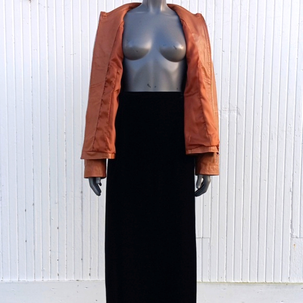 JESSICA LONDON GENUINE LEATHER FULL ZIP LUX JACKET (Pakistan) - Picture 8 of 17